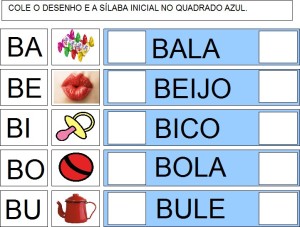 INCLUSÃO: ATIVIDADES COM A LETRA B – PARTE 2 ...