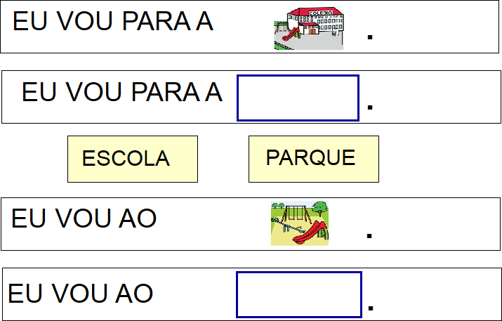 inclusÃo monte as frases parte 4 atividadeparaeducacaoespecial com